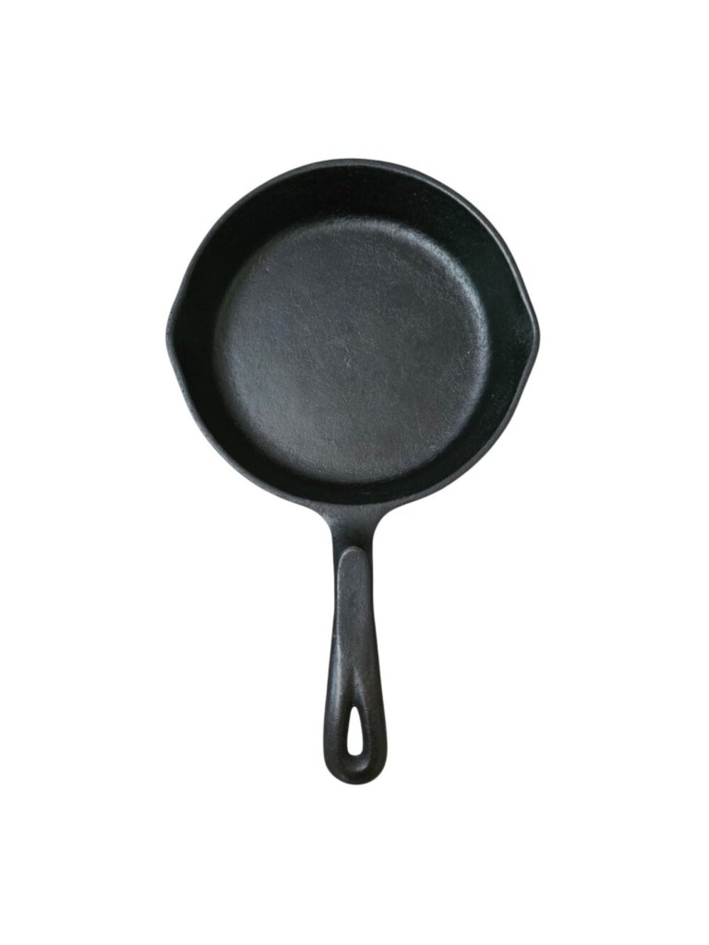 Wagners Original 8” Cast Iron Skillet Frying Pan Double Spout